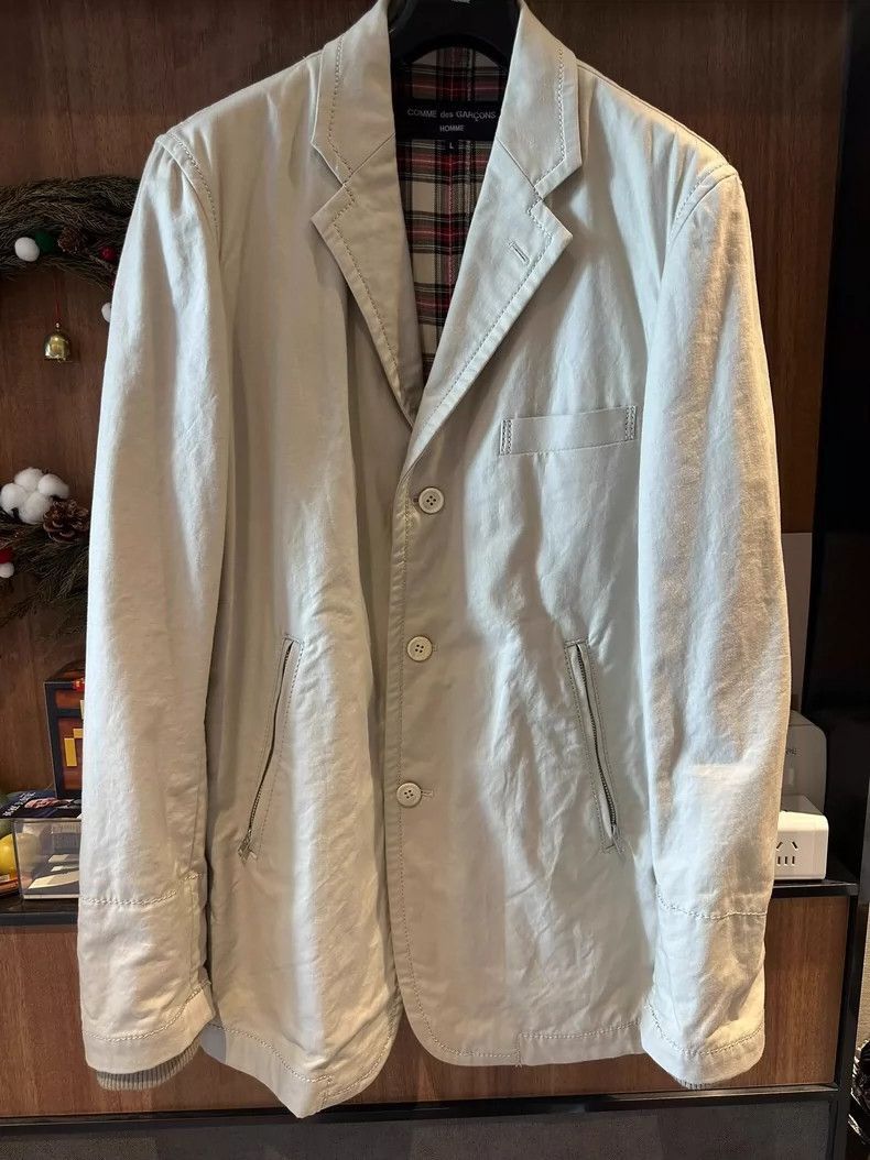 COMME des GARCONS Beige Cotton Jacket 2007SS-2506