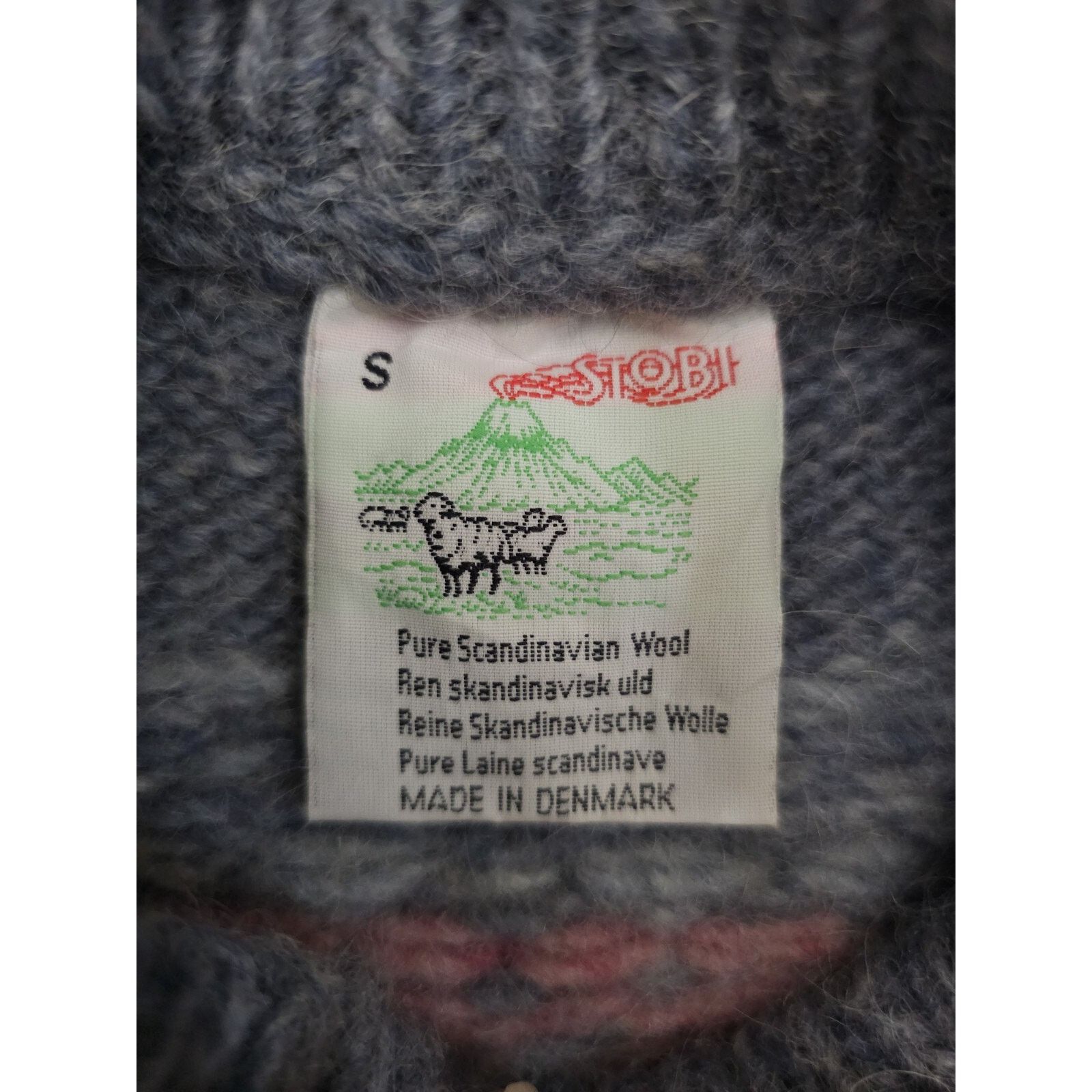 Other Stobi VTG Pure Lain Scandinavian Wool Denmark Heavy Sweater Size S / US 4 / IT 40 - 5 Thumbnail