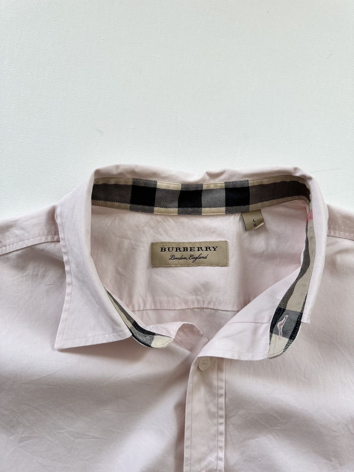 Burberry Classic Burberry Button Down Size US L / EU 52-54 / 3 - 2 Thumbnail