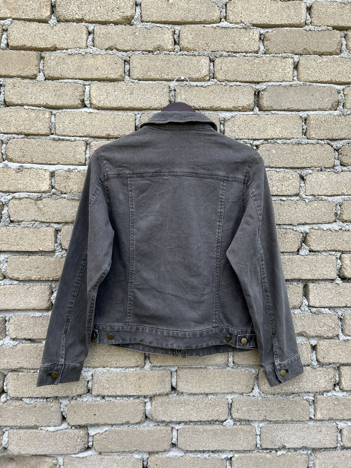 Japanese Brand Paleo 2 Denim Zipper Jacket Size L / US 10 / IT 46 - 5 Thumbnail
