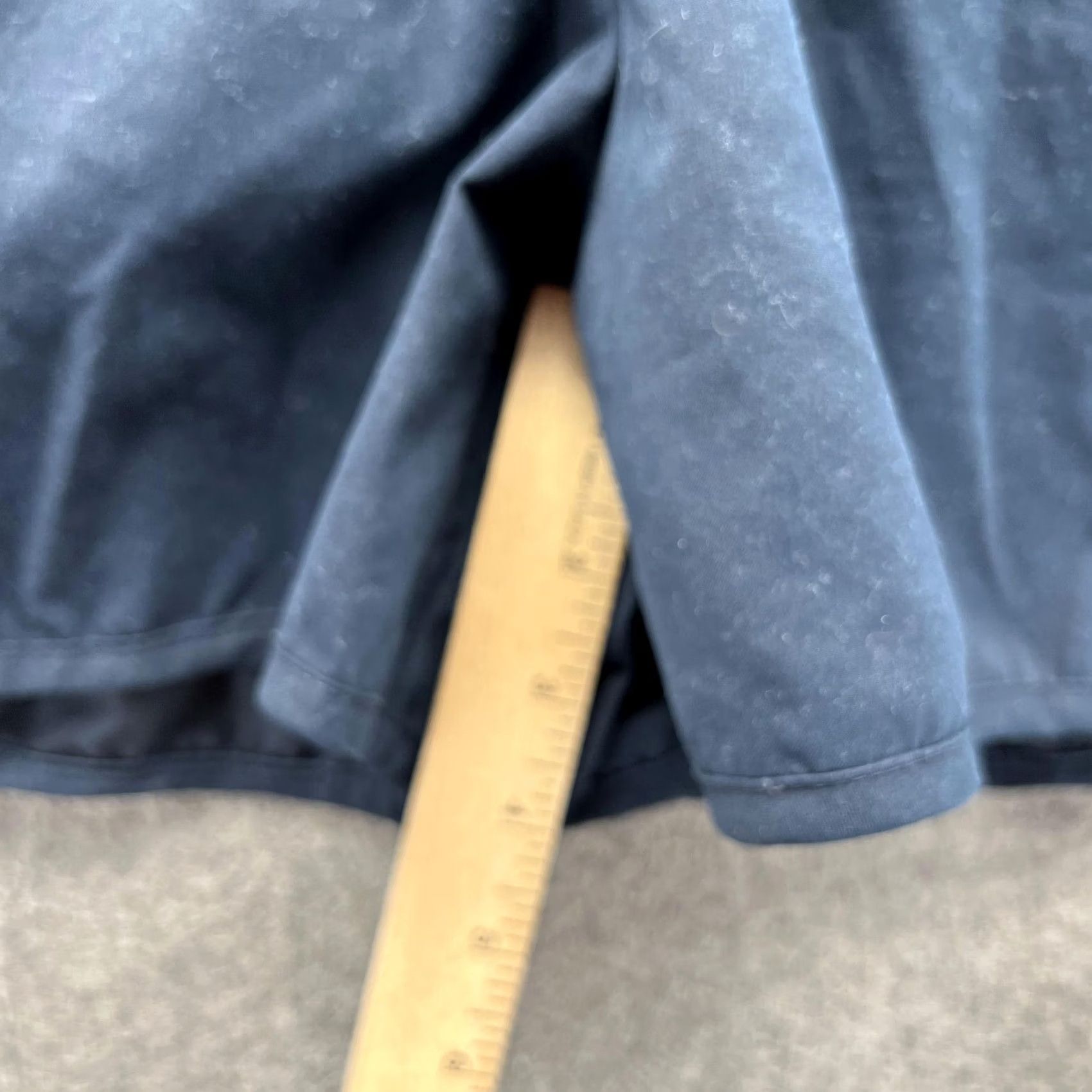 Nike Nike Shorts Women Large Blue Navy Athletic Vintage Swoosh Fleece 3 in Inseam Junior? Size 36" / US 14 / IT 50 - 6 Thumbnail
