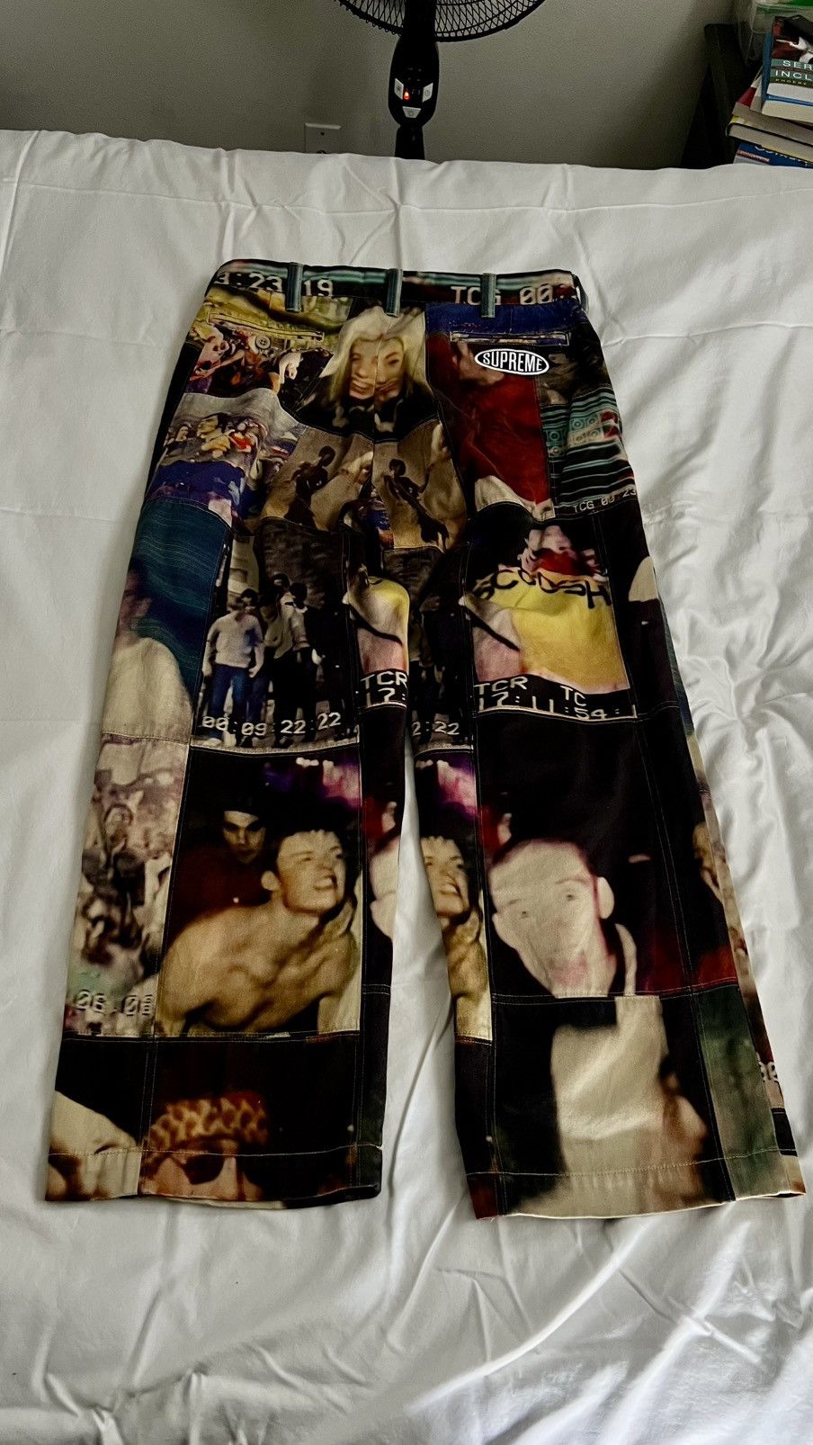 Supreme Supreme x Mark Leckey Hardcore Loose Fit Chino Pants Size US 32 / EU 48 - 2 Thumbnail