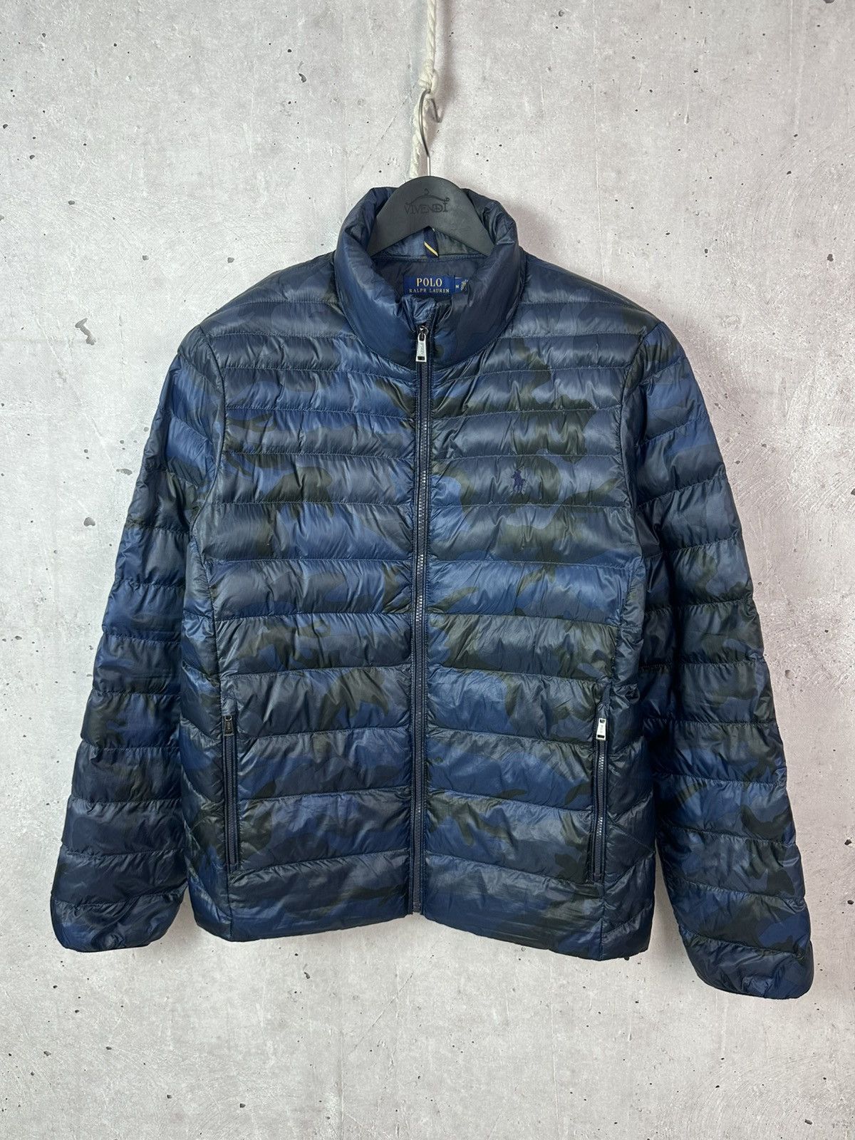 Polo Ralph Lauren Polo Ralph Lauren Multi Terra Blue Camo Insulated Jacket Size US M / EU 48-50 / 2 - 1 Thumbnail
