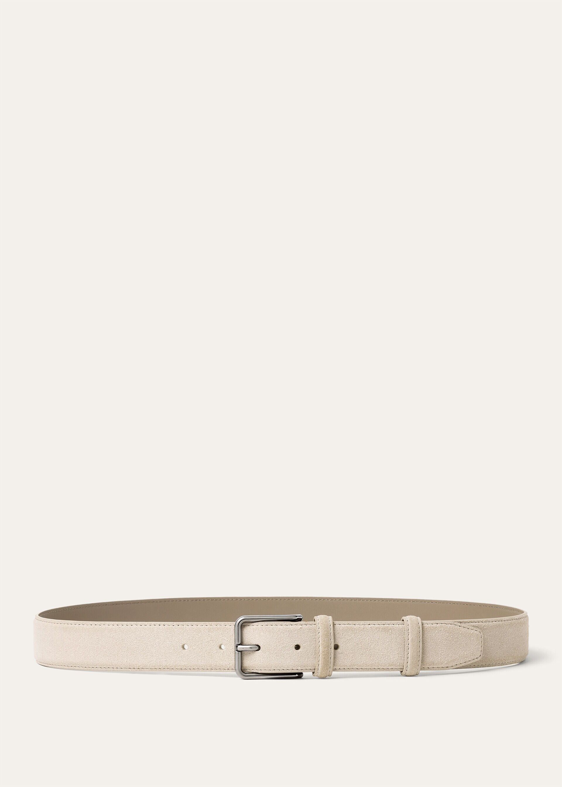 Loro Piana os11x0426 FAR1233 Size: OS / Mayfair Belt in Classic Beige Size ONE SIZE - 1 Thumbnail