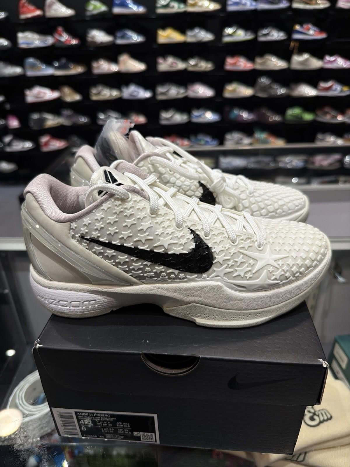 Nike Nike Kobe 6 Protro Sail All Star - FQ3546-100 New Size 4.5 Size US 5 / EU 37 - 2 Thumbnail