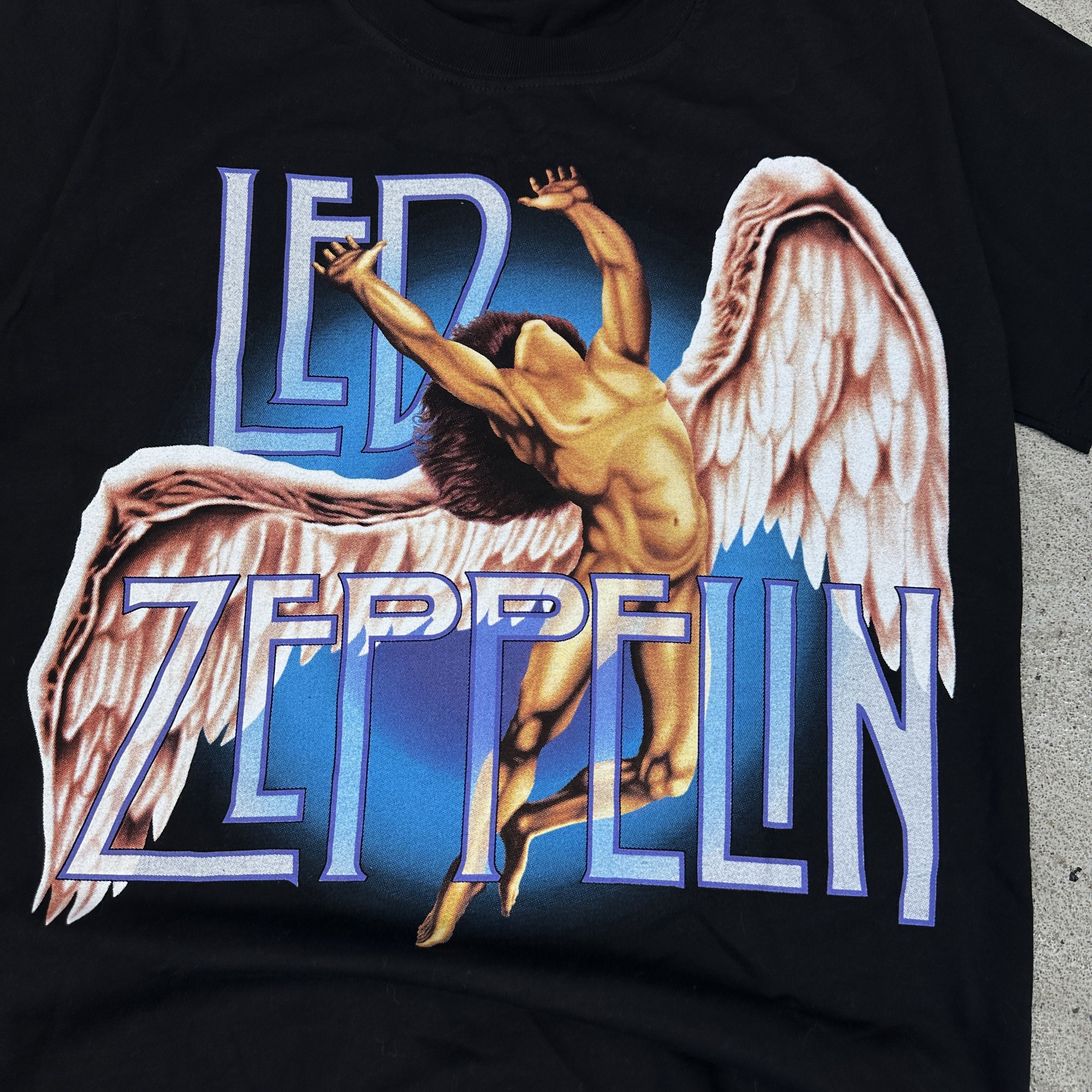 Led Zeppelin × Vintage Vintage Avant Garde Band tee Led Zeppelin 00s T-shirt Size US S / EU 44-46 / 1 - 2 Thumbnail