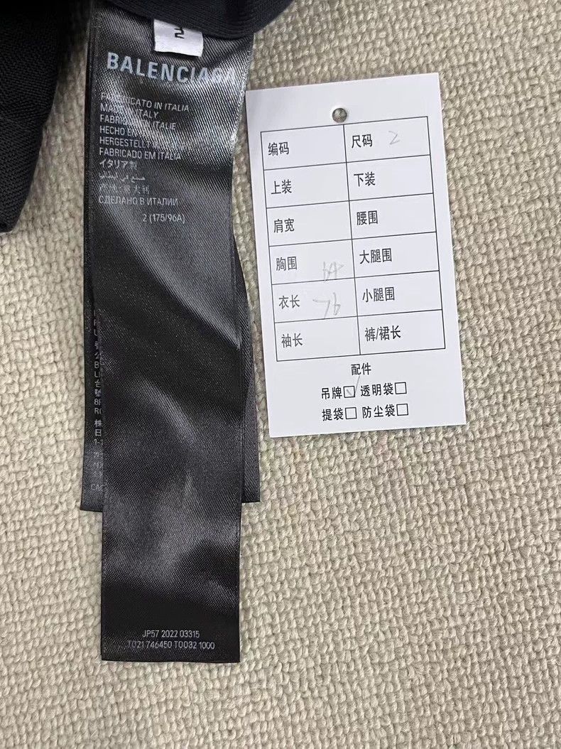 Balenciaga Balenciaga Solid monogram pocket long-sleeve regular jacke Size US M / EU 48-50 / 2 - 4 Thumbnail