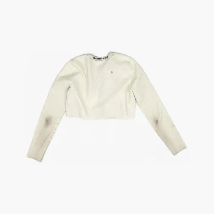 Alexander Wang Alexander Wang SS22 Logo Embellished Knit Cardigan - Size M / US 6-8 / IT 42-44 - 1 Thumbnail