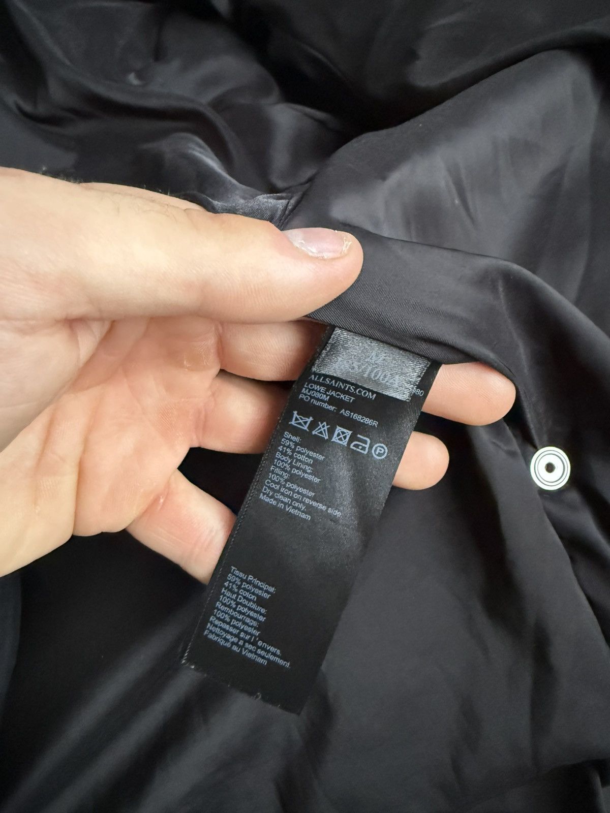 Allsaints Puffer Lowe Jacket Allsaints Size US M / EU 48-50 / 2 - 6 Thumbnail