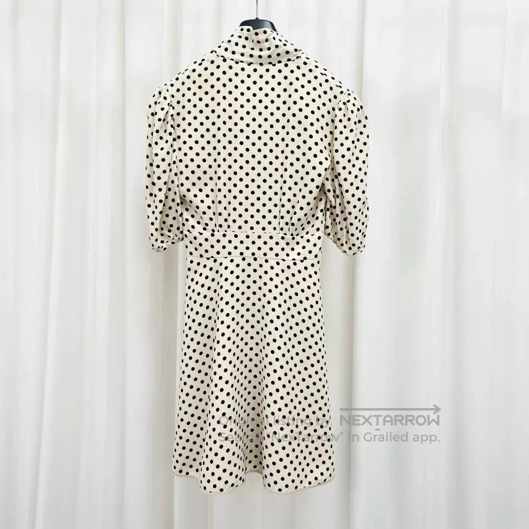 Miu Miu Miu Miu Polka Dot Puff Sleeve Dress. Size S / US 4 / IT 40 - 2 Thumbnail