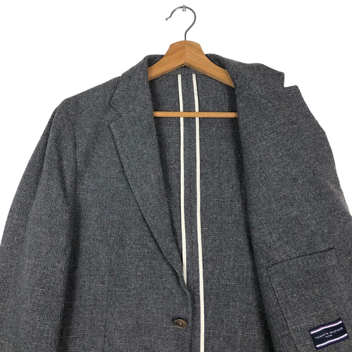 Japanese Brand 🔥Vintage Wool Work Jacket Tommy Hilfiger Issey Miyake Size US M / EU 48-50 / 2 - 12 Thumbnail