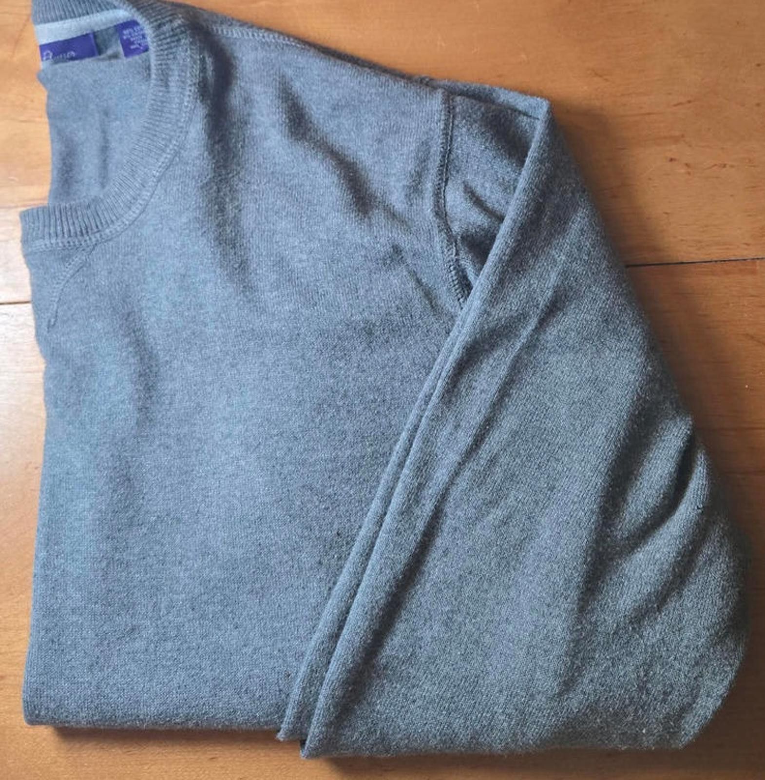 Alan Flusser Alan Flusser Large Cotton and Cashmere Sweatr Size US L / EU 52-54 / 3 - 4 Thumbnail