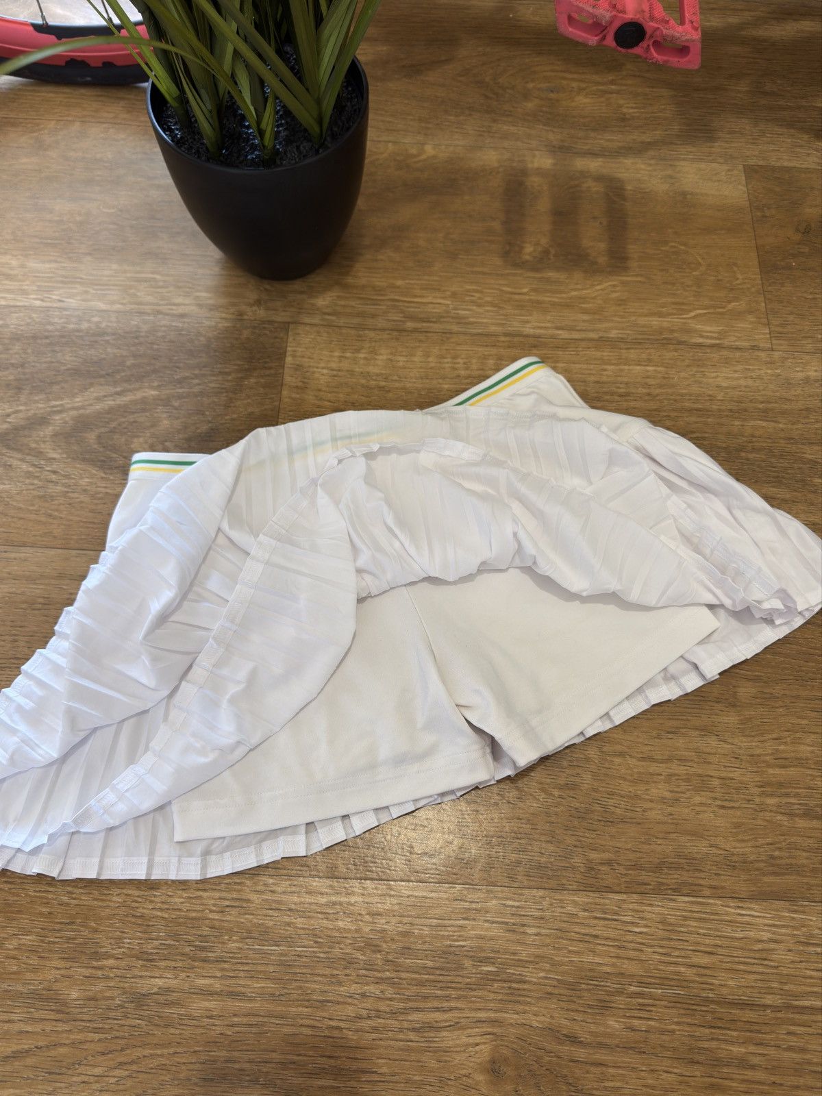 Adidas ADIDAS x STELLA MCCARTNEY TENNIS SKIRT SHORTS Size 27" / US 4 / IT 40 - 5 Thumbnail