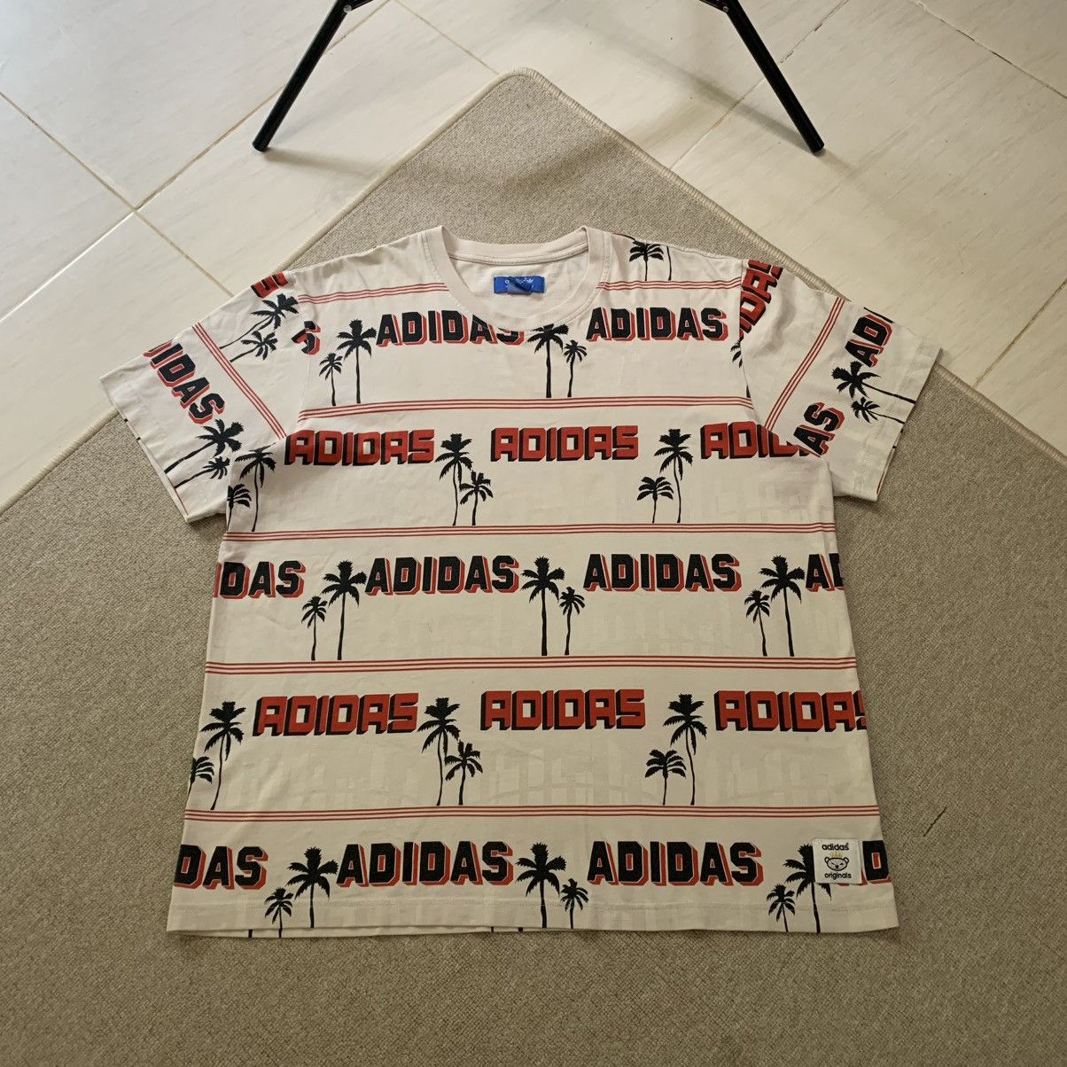 Adidas Adidas Majica LA PALM TEE Size US XL / EU 56 / 4 - 1 Thumbnail