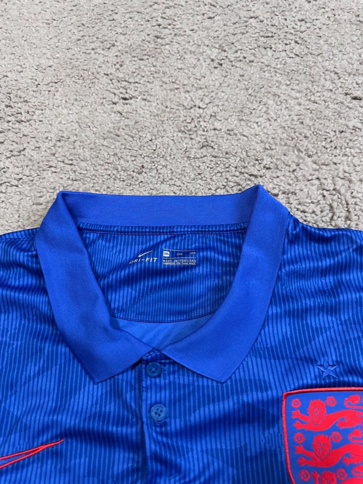 Nike ENGLAND 2020 2022 AWAY SHIRT FOOTBALL SOCCER JERSEY NIKE 3XL Size US XXL / EU 58 / 5 - 5 Thumbnail