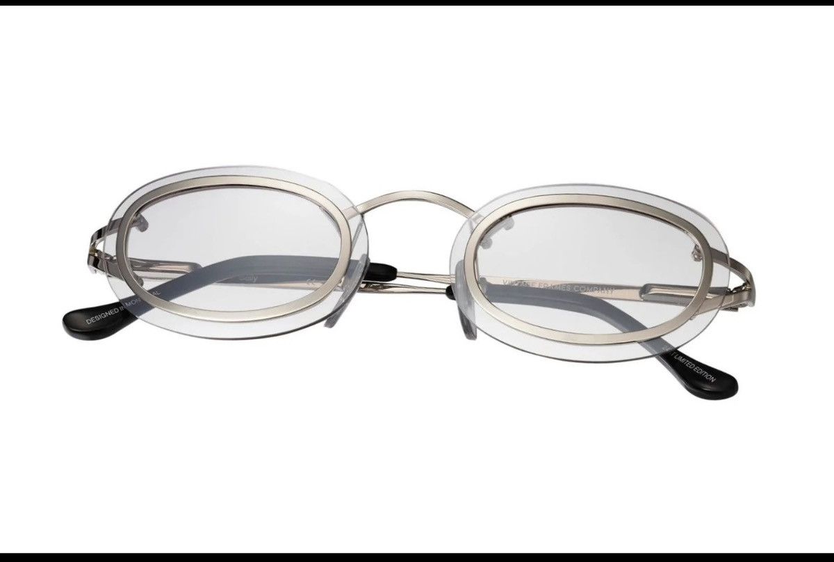 Vintage Frames Company Vintage Frames Company Drill Mount 24KT White Gold Glasses Size ONE SIZE - 3 Thumbnail