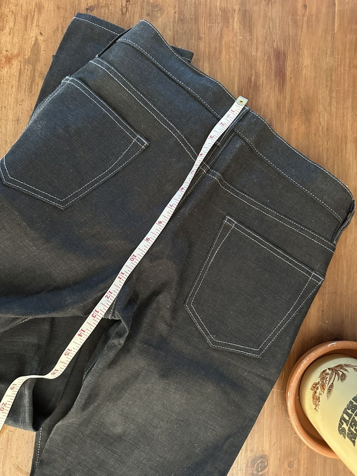 John Elliott Japanese straight cut selvedge in black denim Size US 30 / EU 46 - 5 Thumbnail