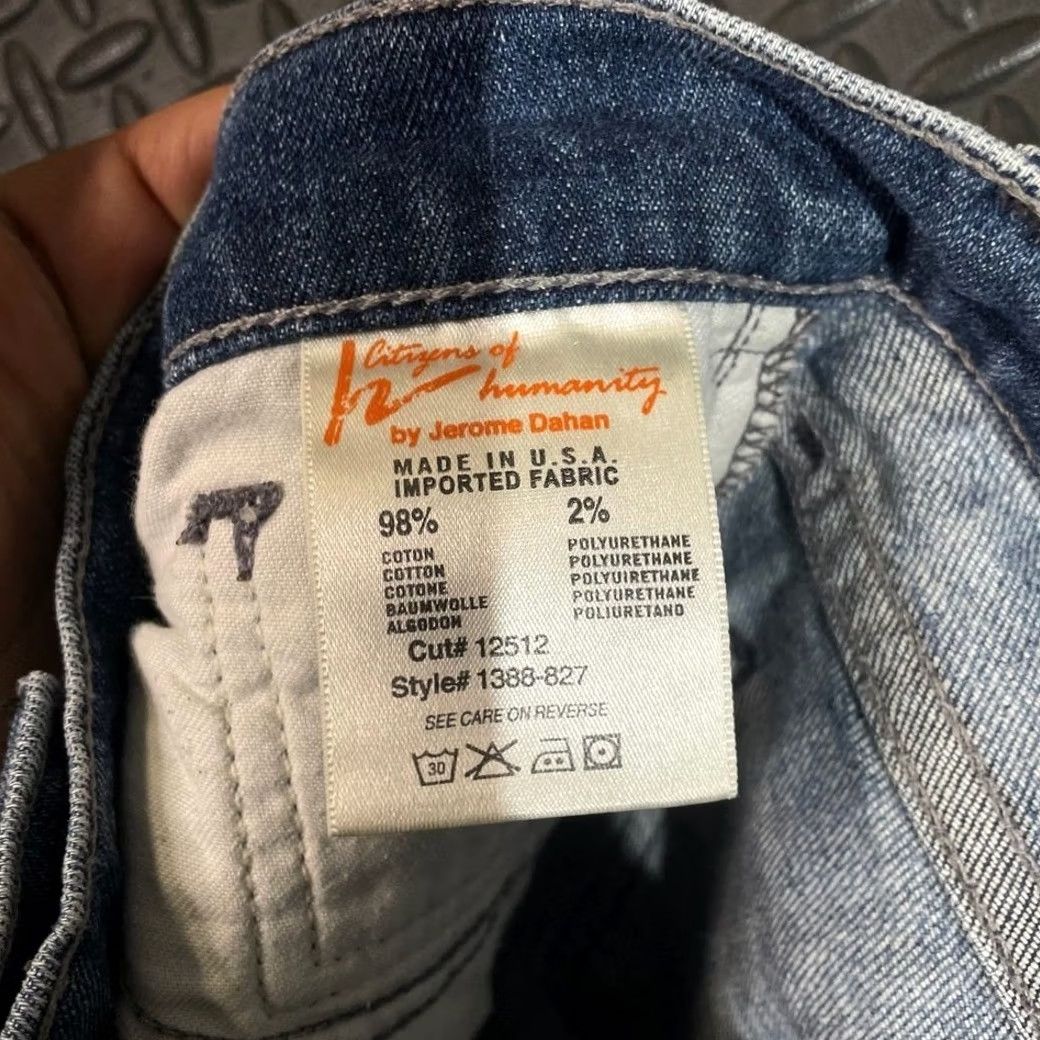 Citizens Of Humanity Citizens Of Humanity Blue Thompson Medium Rise Skinny Denim Jeans Women 24 Blue Skinny Jeans Women 24 Mens? Size 42" / US 20 - 7 Thumbnail