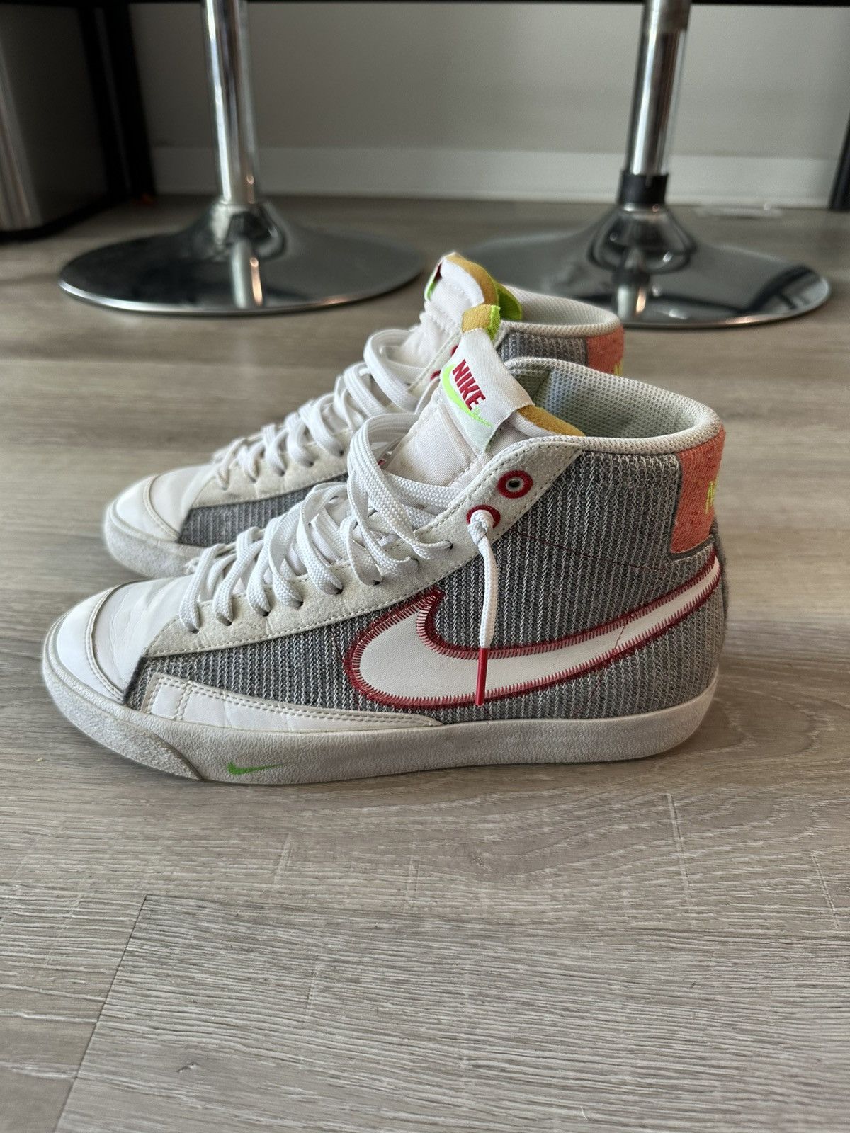 Nike Blazer Mid 77 Recycled Jerseys Pack Size US 9.5 / EU 42-43 - 4 Thumbnail
