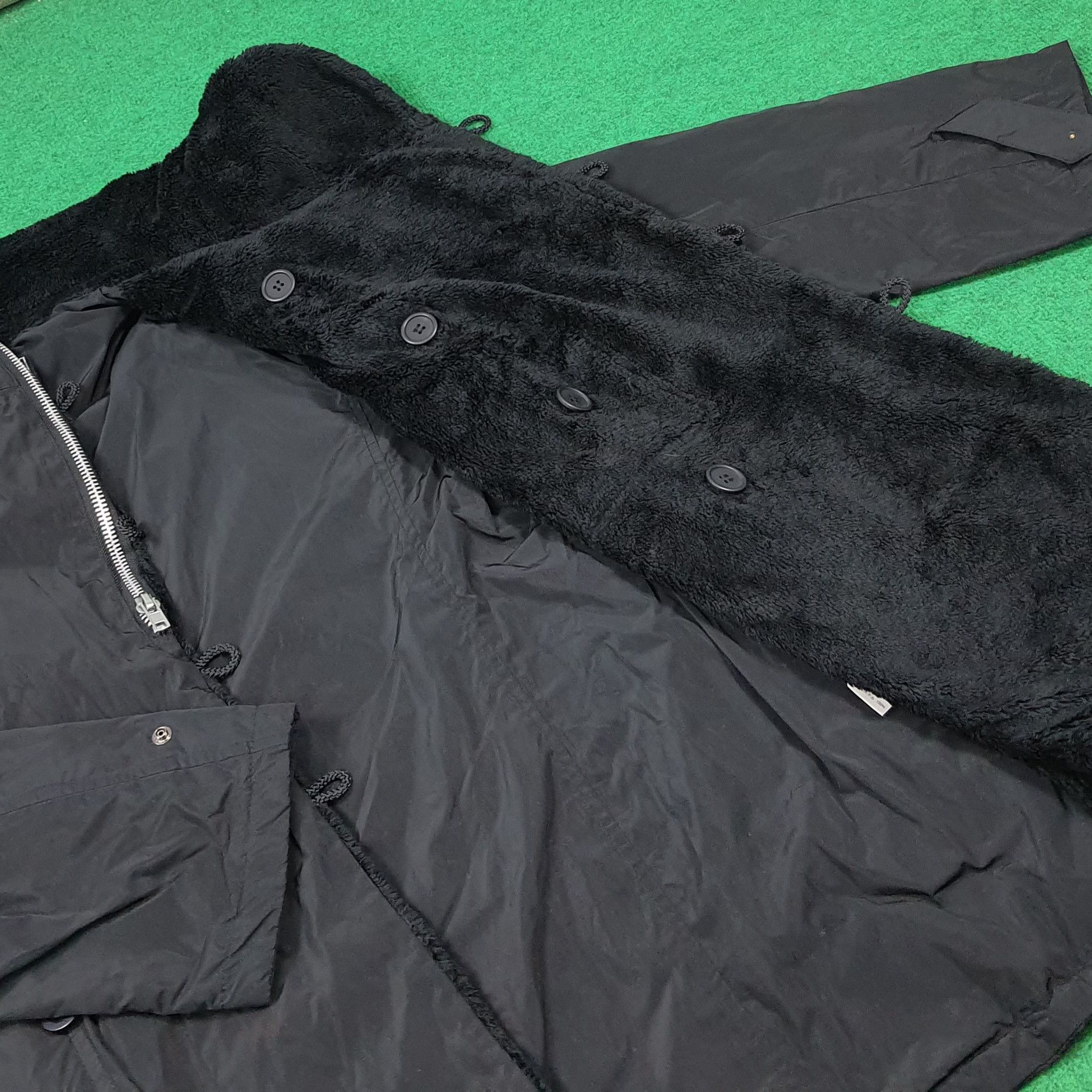 Final Home Final Home by Issey Miyake Fleece Parka Jacket C284N9 Size US M / EU 48-50 / 2 - 9 Thumbnail