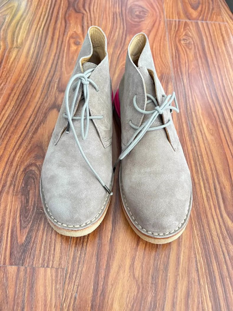 Visvim Visvim smoke rubber outsole classic desert boot-style leather boots Size US 8 / EU 41 - 1 Thumbnail