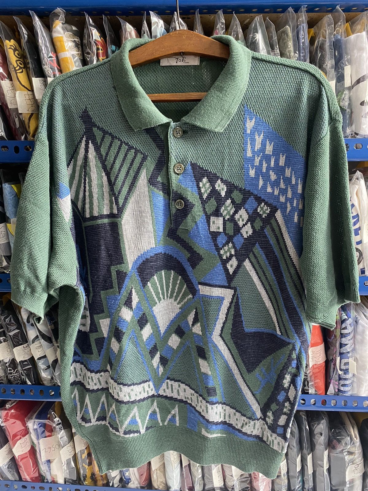 Japanese Brand TOP MOUNTAIN TOKYO POLO SHIRT Size US L / EU 52-54 / 3 - 1 Thumbnail