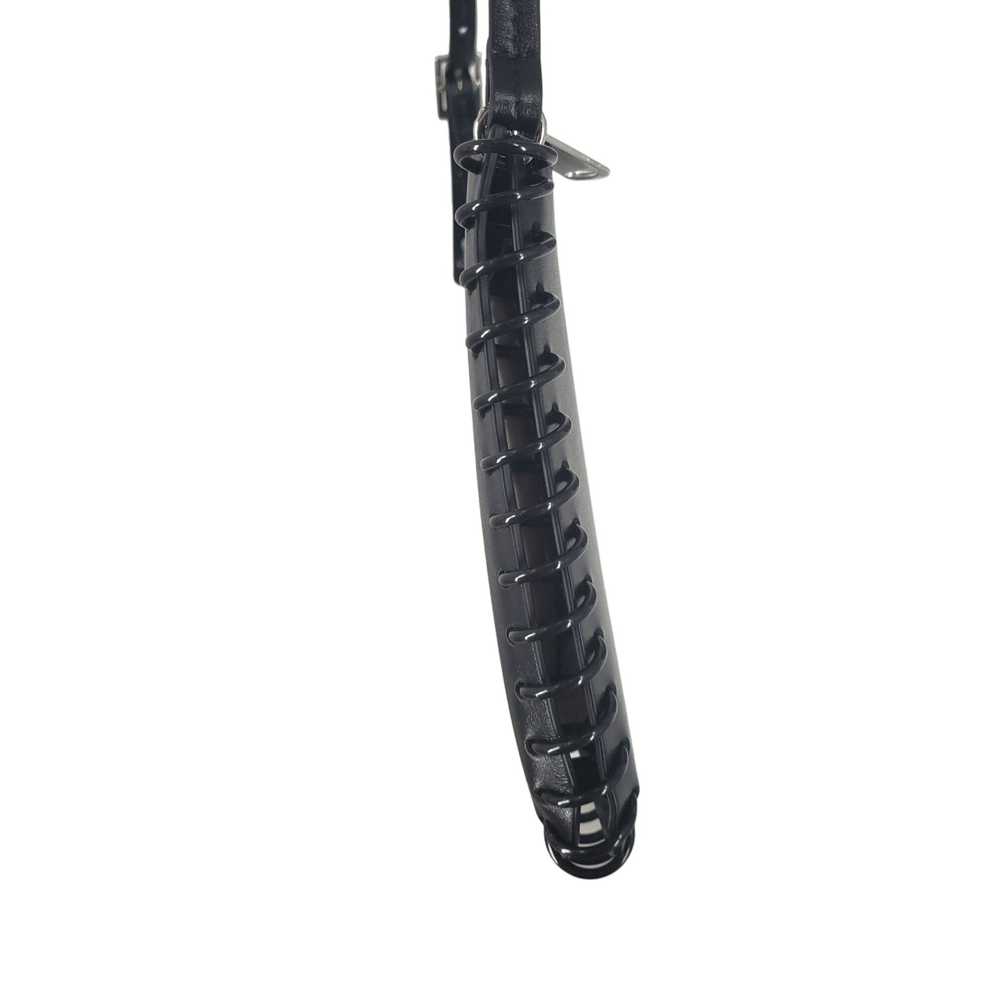 Coperni NEW Coperni Spiral Pochette Bag Black Silver Mini Shoulder P Size ONE SIZE - 12 Thumbnail