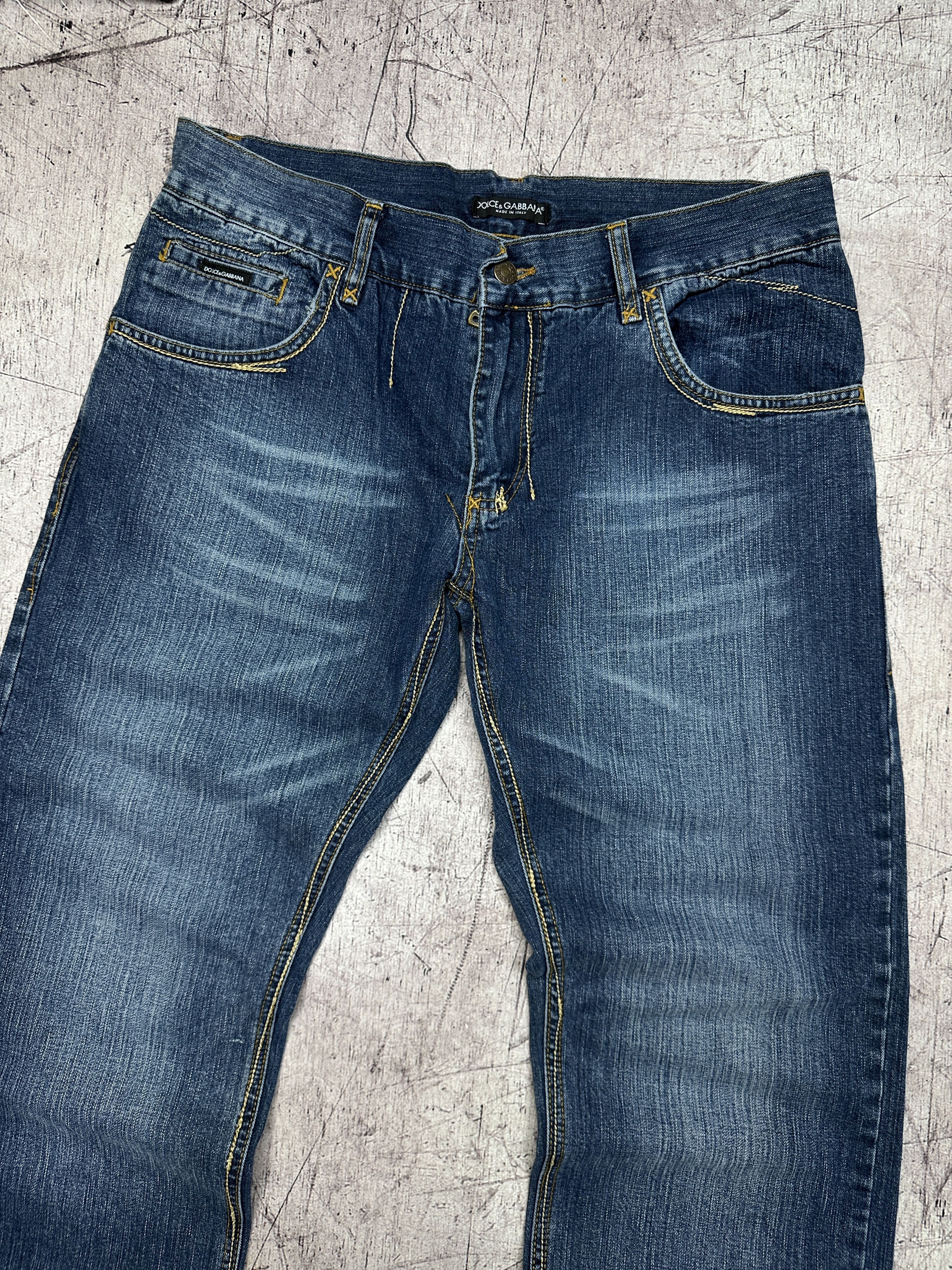 Dolce & Gabbana Dolce & Gabbana Vintage Mens Denim Pants Jeans Size US 34 / EU 50 - 7 Thumbnail