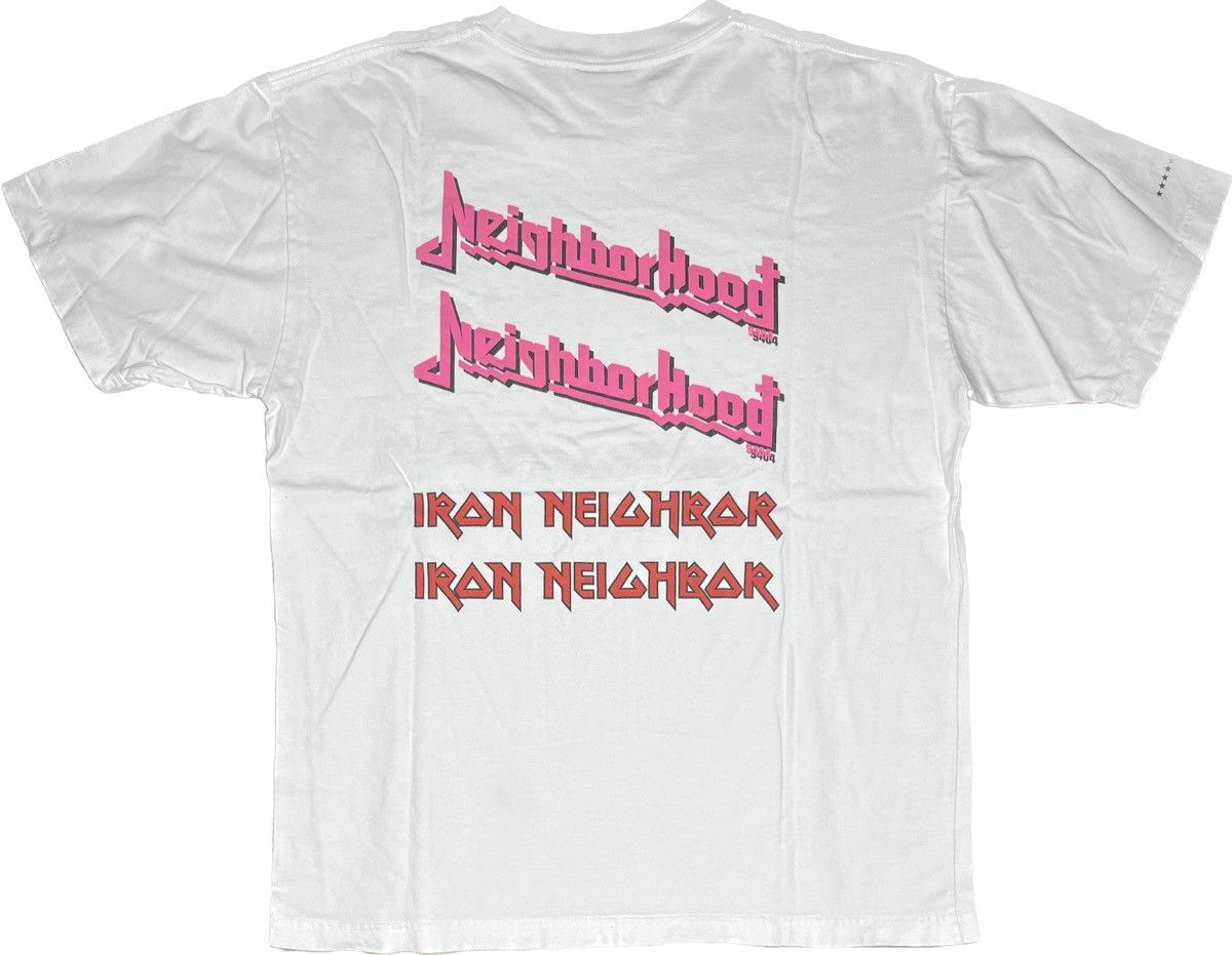 Neighborhood Neighborhood Metal Works Judas Priest Iron Maiden Tee Size US L / EU 52-54 / 3 - 2 Thumbnail