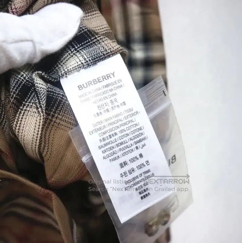 Burberry Burberry Brown Cotton Women's Top. Size S / US 4 / IT 40 - 6 Thumbnail