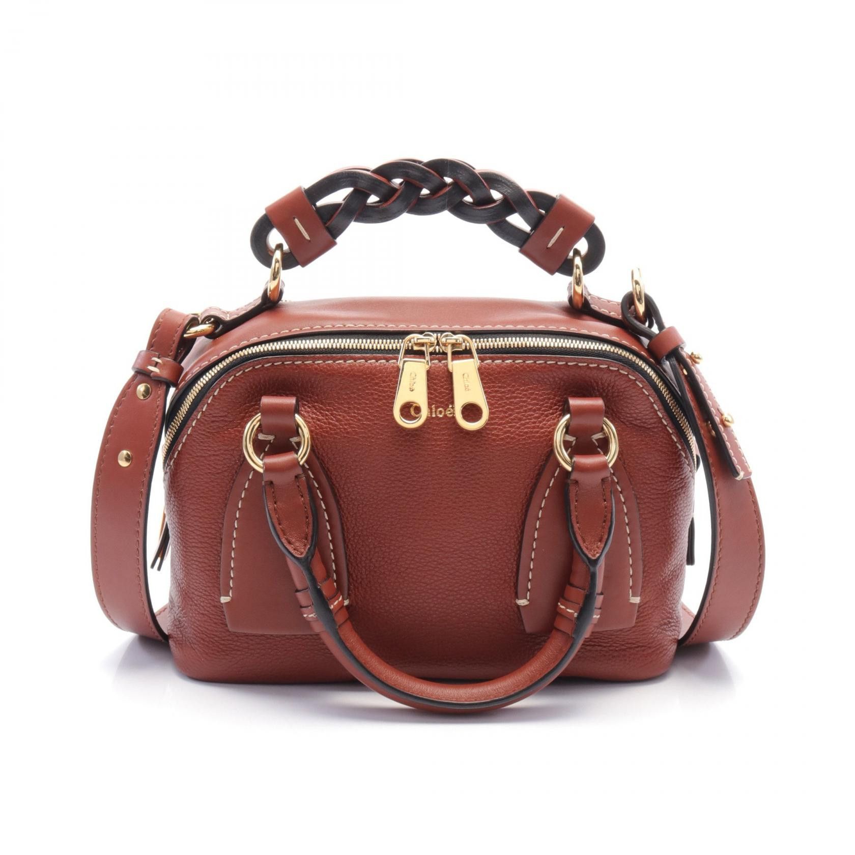 Chloe Chloe Daria Medium Day Bag Leather Handbag in Very Good Condition Size ONE SIZE - 1 Thumbnail