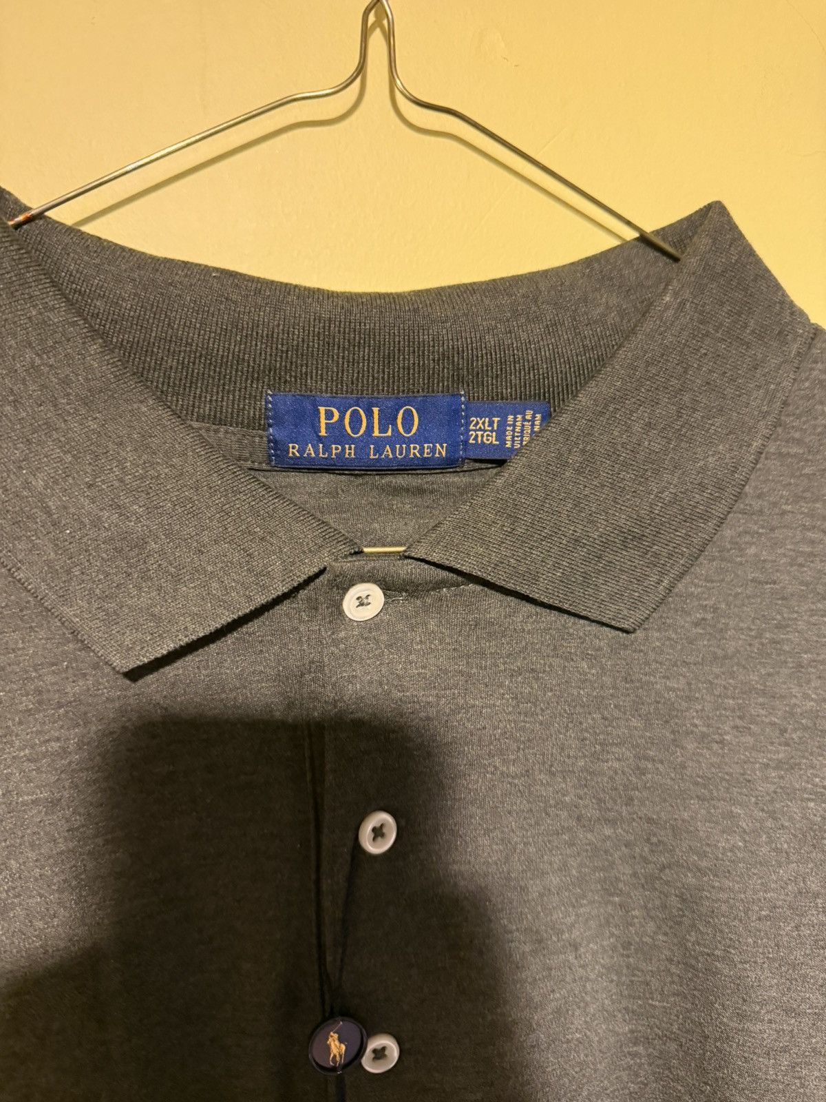 Polo Ralph Lauren POLO RALPH LAUREN Green Big & Tall Polo Shirt NEW 2XLT Size US XXL / EU 58 / 5 - 2 Thumbnail