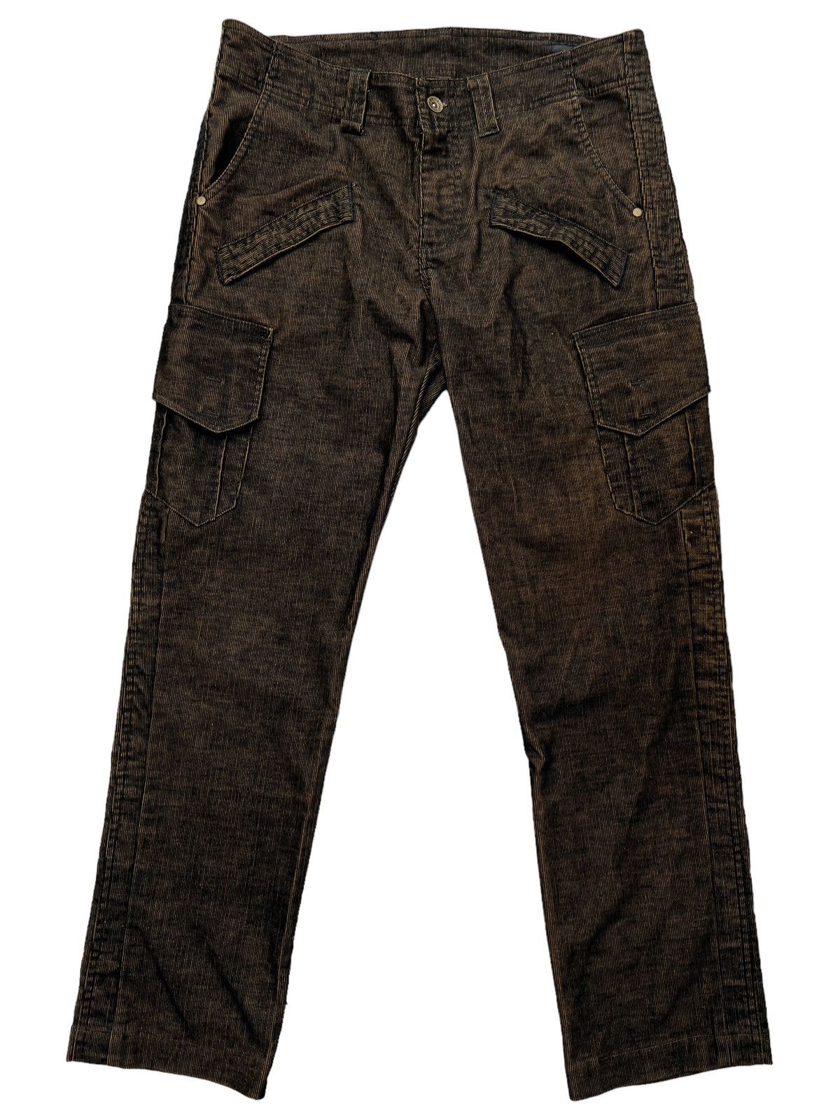 semanticdesign Semantic Design Japan Courduroy Wax Rusty Pants 35x29.5 Size US 35 - 2 Thumbnail