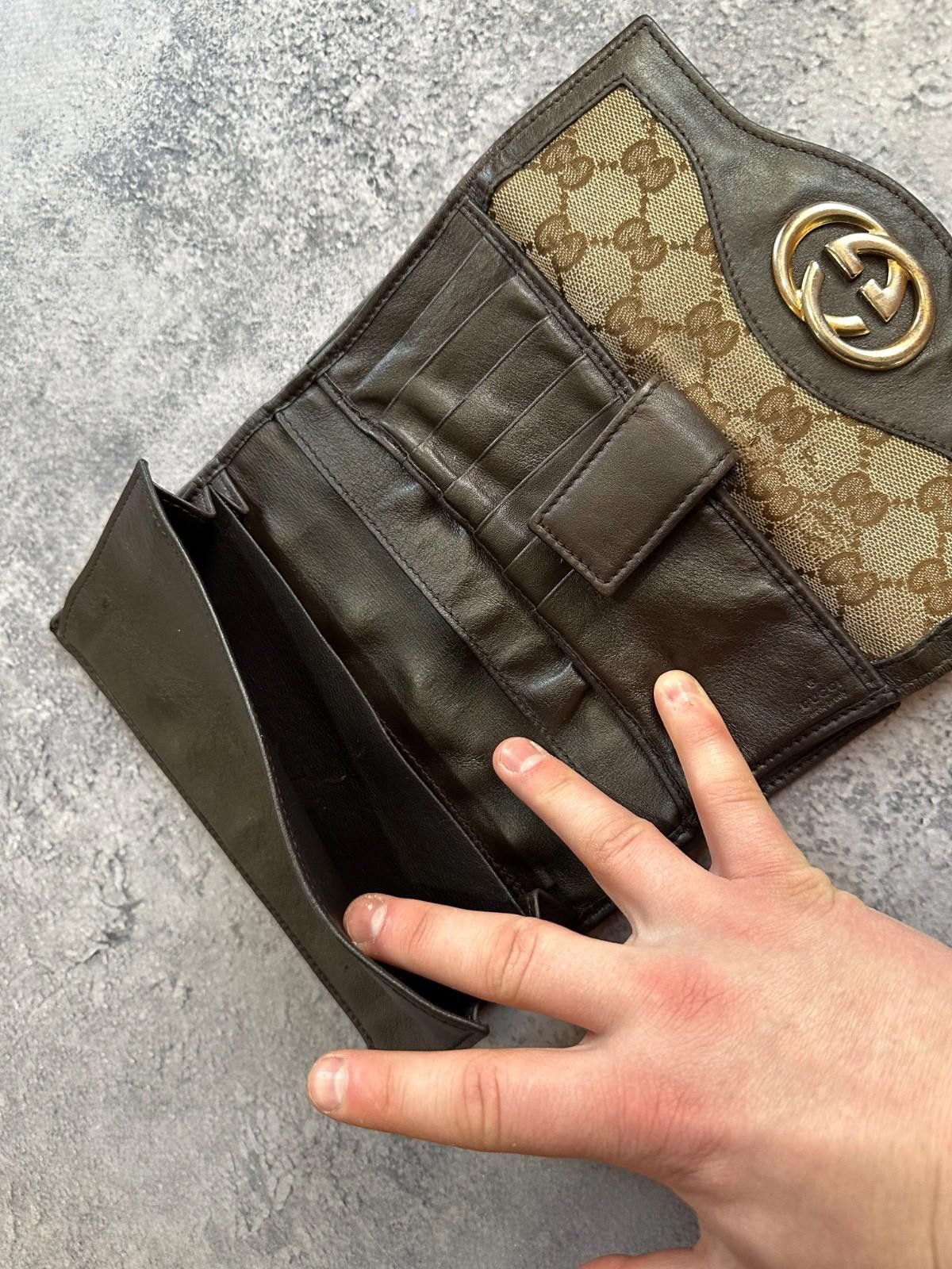 Gucci Gucci Sukey GG Canvas Long Wallet Size ONE SIZE - 7 Thumbnail