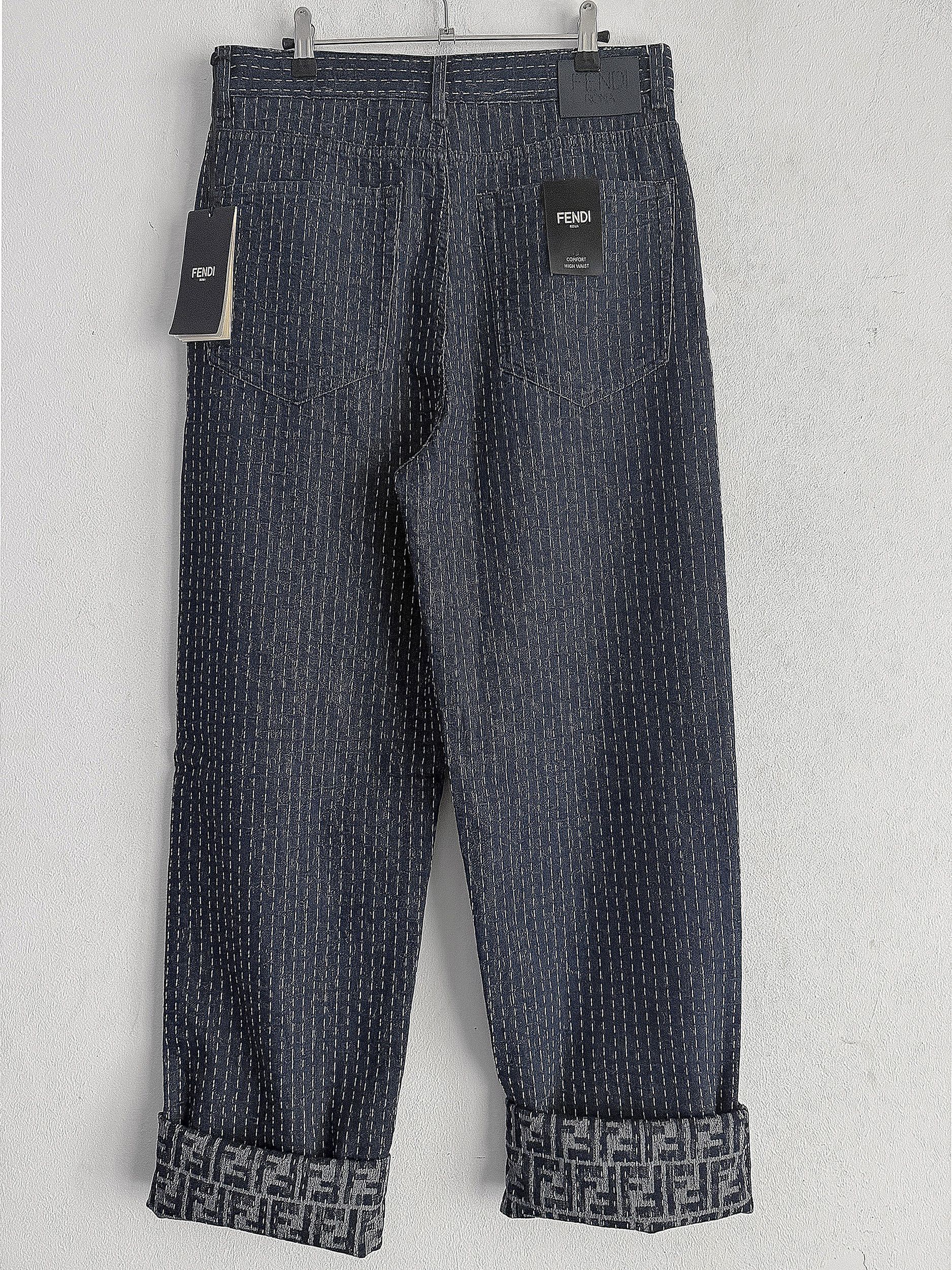 Fendi Fendi "Selleria" Stitch Denim Jeans Size US 32 / EU 48 - 6 Thumbnail