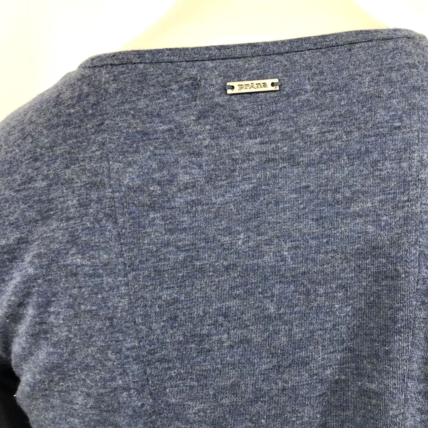 Prana PRANA WOMEN'S S DRESS BLUE LONG SLEEVE ROUND NECK PULL-OVER SHORT DRESS Size S / US 4 / IT 40 - 5 Thumbnail