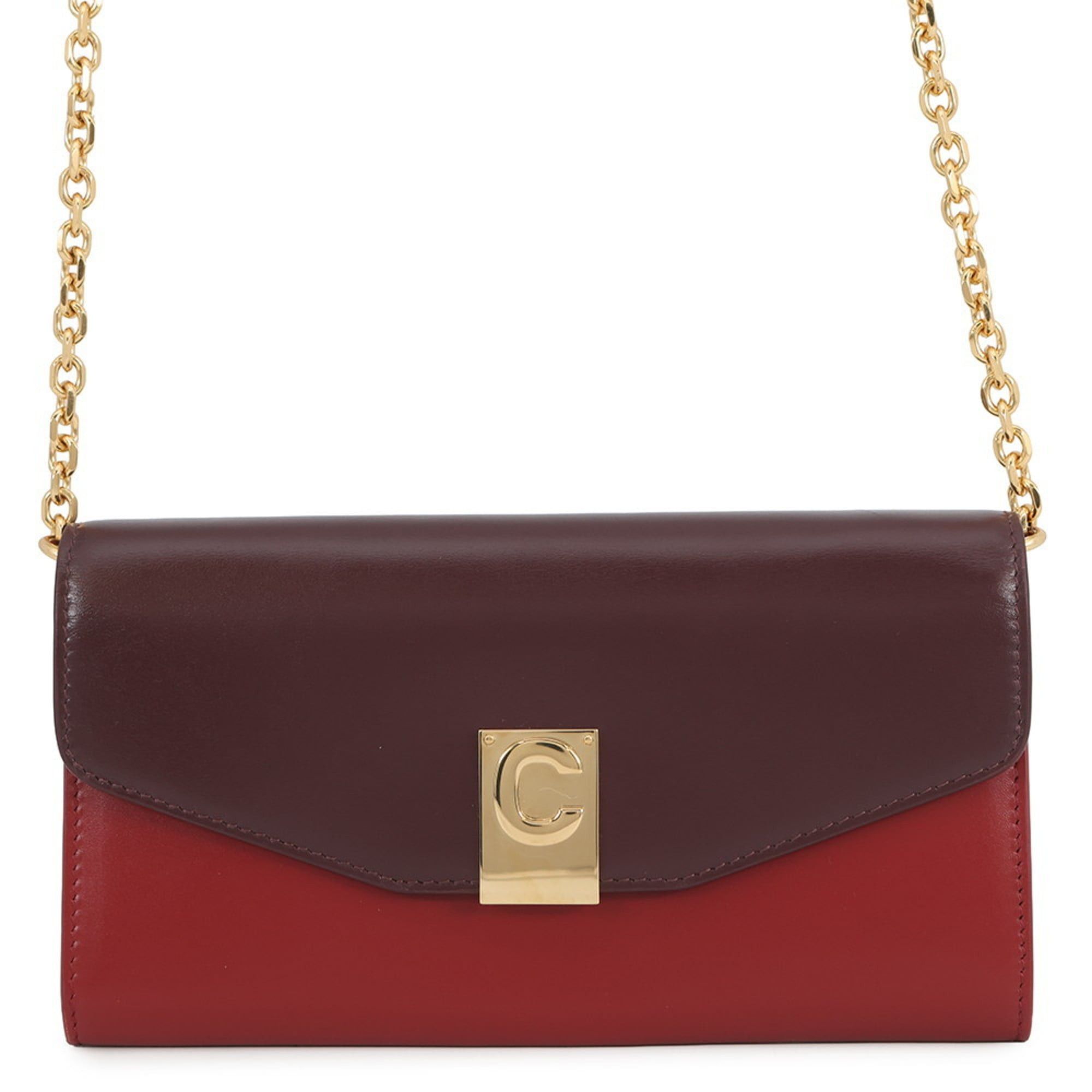 Celine Celine Wallet Chain C Two-tone Leather CELINE Long WALLE | Grailed