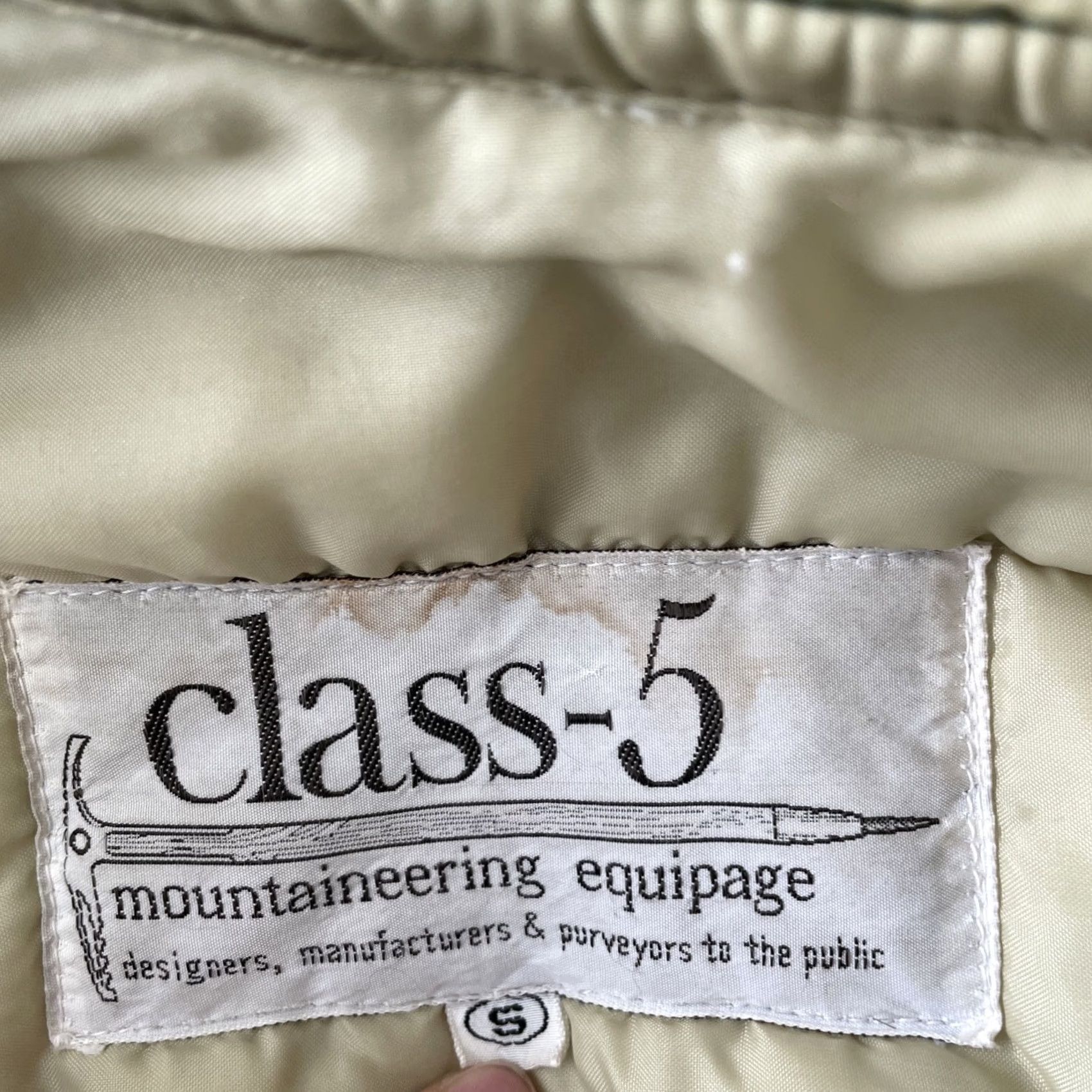 Vintage VINTAGE Class 5 Mountaineering Parka Jacket Mens Down Green Sz S Retro 60s Climbing USA Winter Size US S / EU 44-46 / 1 - 3 Thumbnail