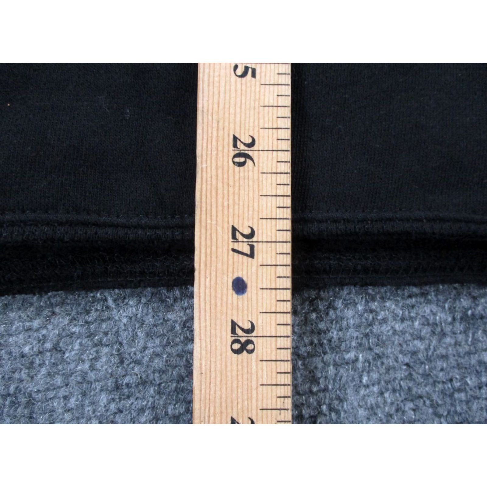 Revenge Revenge Hoodie Mens XL Black Pullover Front Logo Pockets Grunge Streetwear Sweatshirt Size US XL / EU 56 / 4 - 4 Thumbnail
