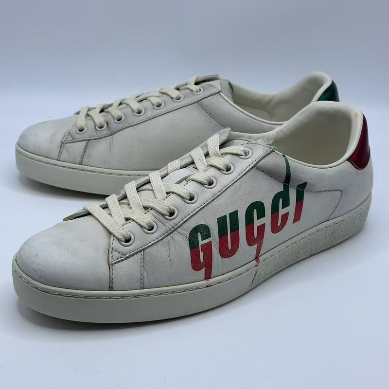 Gucci Gucci ACE Blade Sneakers for Men 0079 Size US 8 / EU 41 - 1 Thumbnail