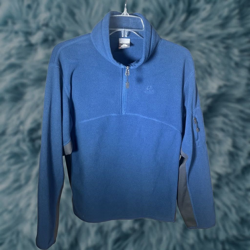 Nike Nike ACG Sweater Pullover 1/2 Zip Fleece Men M Blue Outdoor Sweatshirt Size US M / EU 48-50 / 2 - 1 Thumbnail