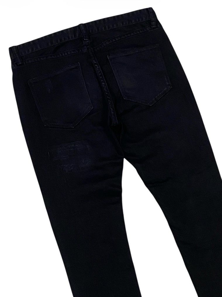 GOSTAR DE FUGA Fuga Skinny Distressed Ankle Zipper Stretchable Jeans Size 29" - 5 Thumbnail