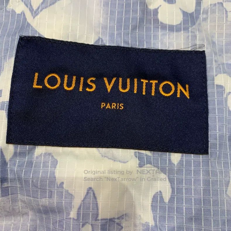 Louis Vuitton Louis Vuitton Blue ink full print assault jacket Size US M / EU 48-50 / 2 - 4 Thumbnail