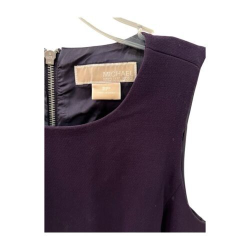 Michael Kors Beautiful Michael Kors Purple Zipper Accent Knit Sheath Dres Size M / US 6-8 / IT 42-44 - 5 Thumbnail