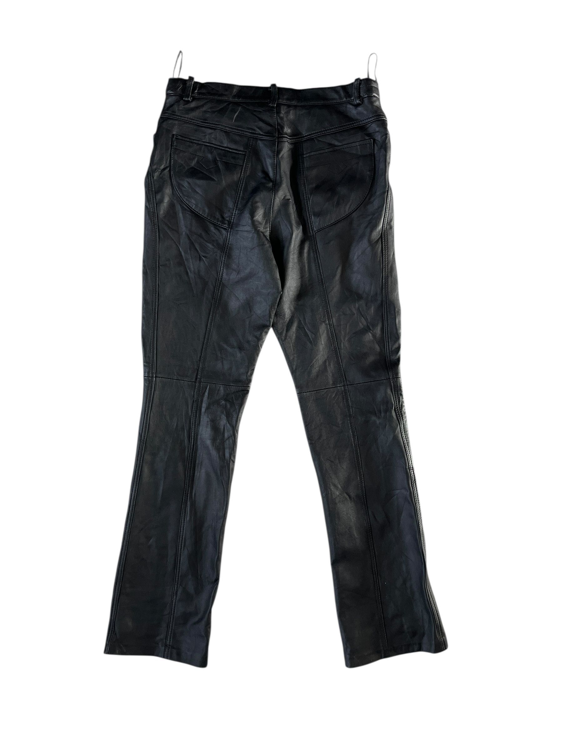 Beauty Beast Sheepskin Seditionaries Style Leather Pants Size 30" / US 8 / IT 44 - 2 Thumbnail