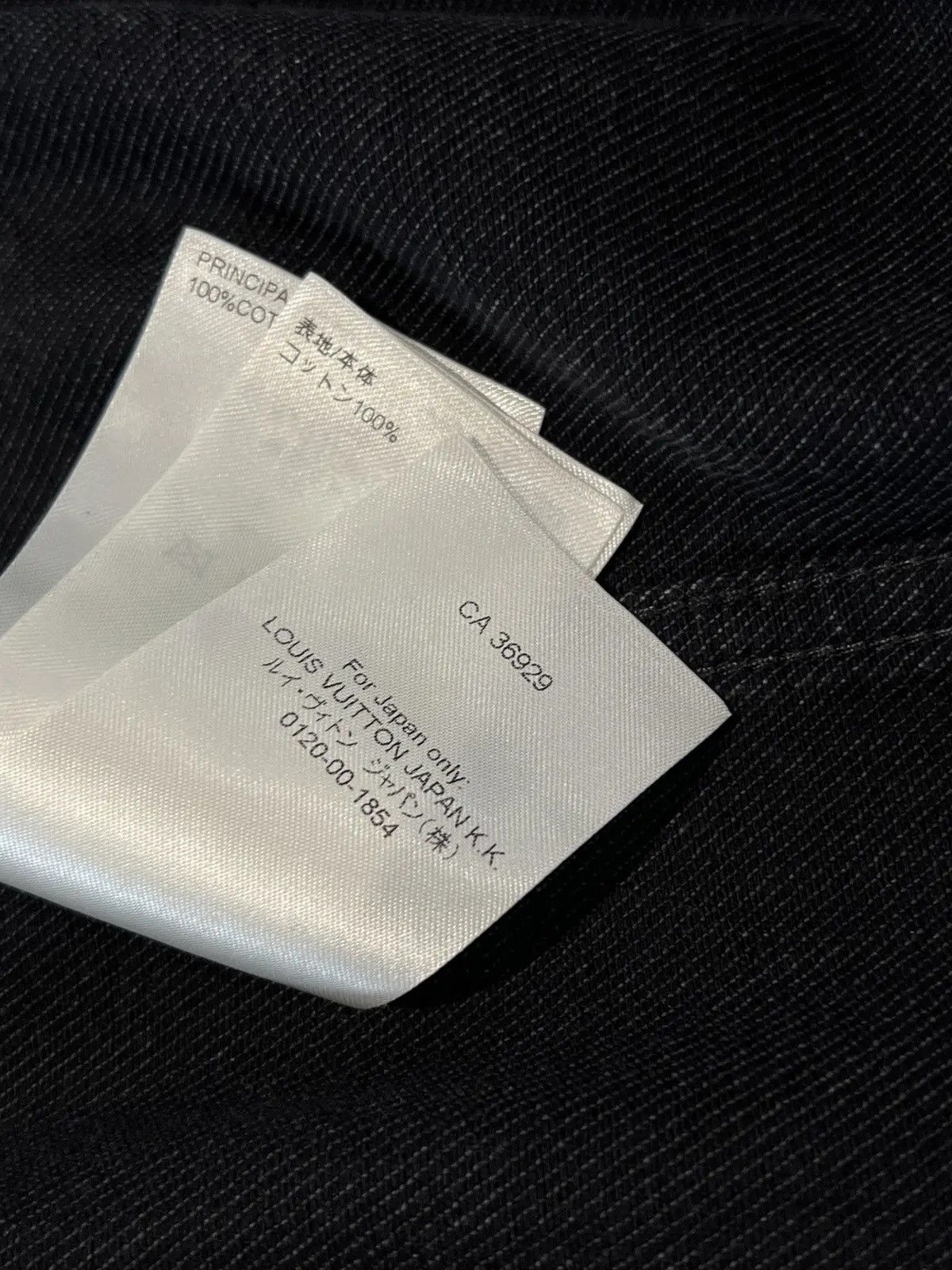 Louis Vuitton Louis Vuitton Monogram Detail Worker Denim Overshirt Size US XS / EU 42 / 0 - 6 Thumbnail