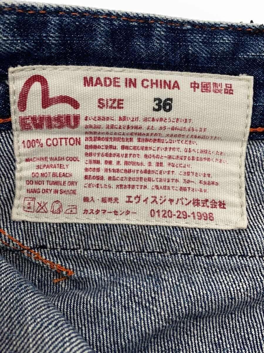 Evisu Evisu Cotton Indigo Straight Jeans Size US 36 / EU 52 - 4 Thumbnail