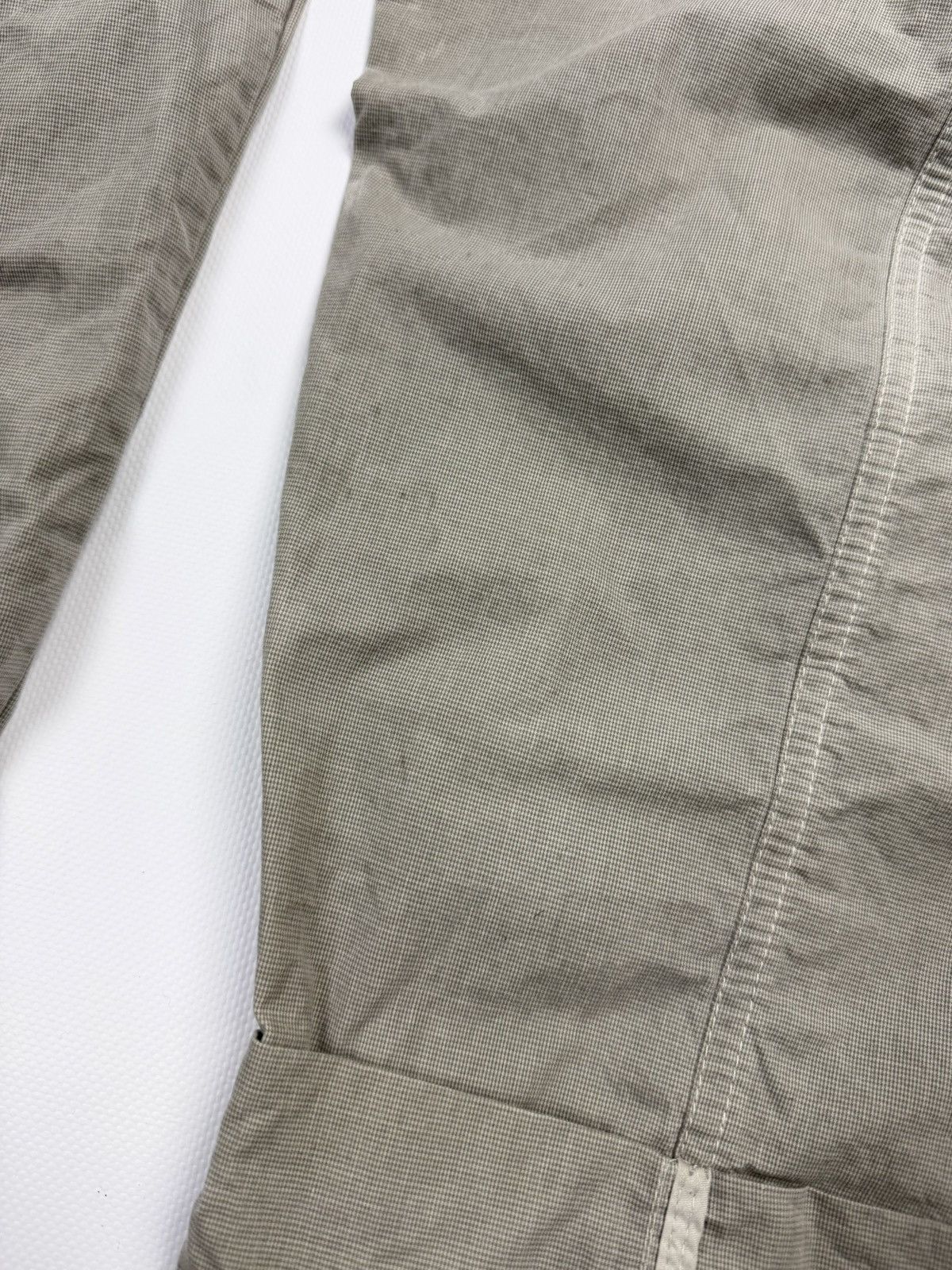 Annette Gortz Annette Görtz Rare Waxed Pants Gingham Beige L/XL Avantgarde Size 36" / US 14 / IT 50 - 16 Thumbnail
