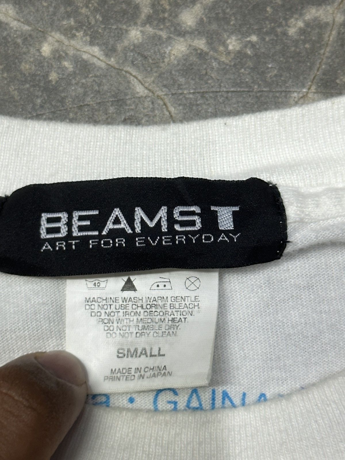 Anime × Beams Plus × Vintage Rei Evangelion Anime Japan Rare Tshirt Size US S / EU 44-46 / 1 - 8 Thumbnail