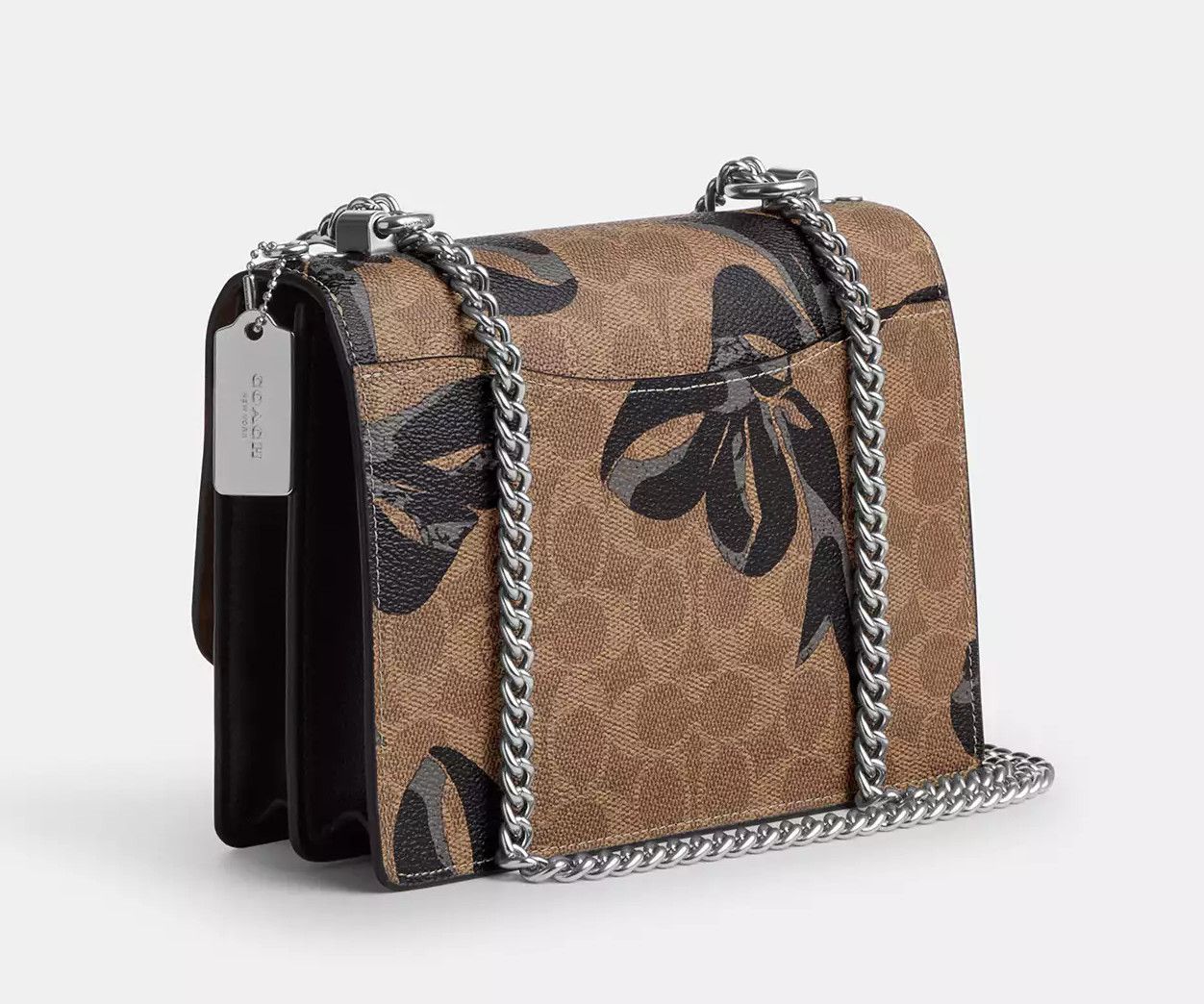 Coach Klare Crossbody Bag In Signature Canvas With Bow Print CY649 Size ONE SIZE - 13 Thumbnail